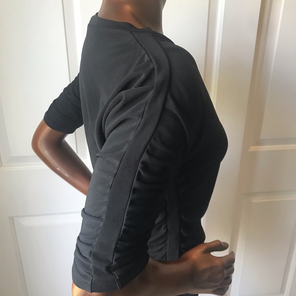 DKNY V-Neck 3/4 Sleeve Top - Picture 5 of 7